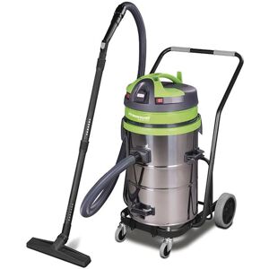 Aspirateur sans sac industriel 1150W, 62L (eau et poussière) Cleancraft WETCAT 262 IET - Publicité