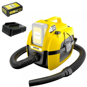 Karcher Aspirateur multifonctions Karcher WD 1 à batterie 18 V - solides liquides et souffleur