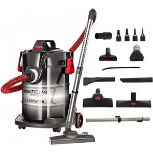 Aspirateur bidon 2 en 1 BISSELL Wet&Dry Drum - 23L - 1500W - avec fonction souffleur - Publicité