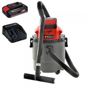 Einhell Bidon aspirateur à batterie Einhell TC-VC 18/15 Li - 2.5Ah 18V