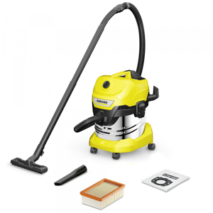 Karcher Bidon aspirateur Karcher WD 4 S V-20/5/22 - 20 Litres - Cuve en acier Inox