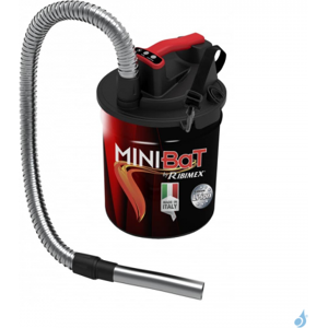 Ribimex Aspirateur a cendres a batterie MINIBAT - 10 Litres