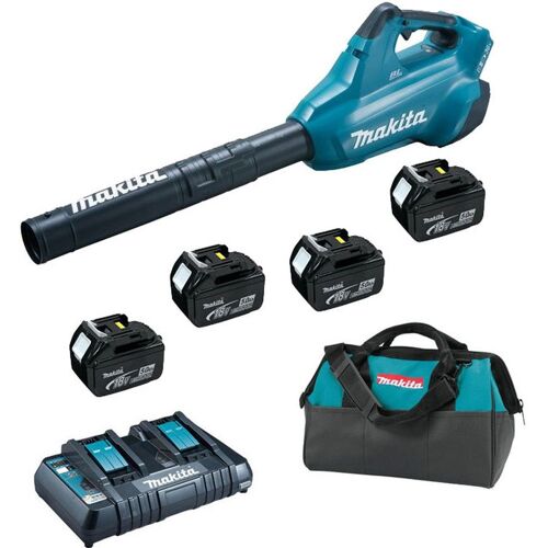 Makita DUB362PT4X Souffleur Li-ion 4x 18V/5,0Ah