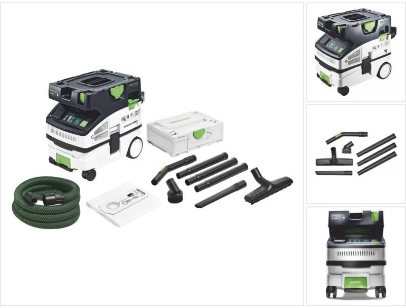 Festool CTL MINI CLEANTEC Aspirateur mobile + Kit de nettoyage compact