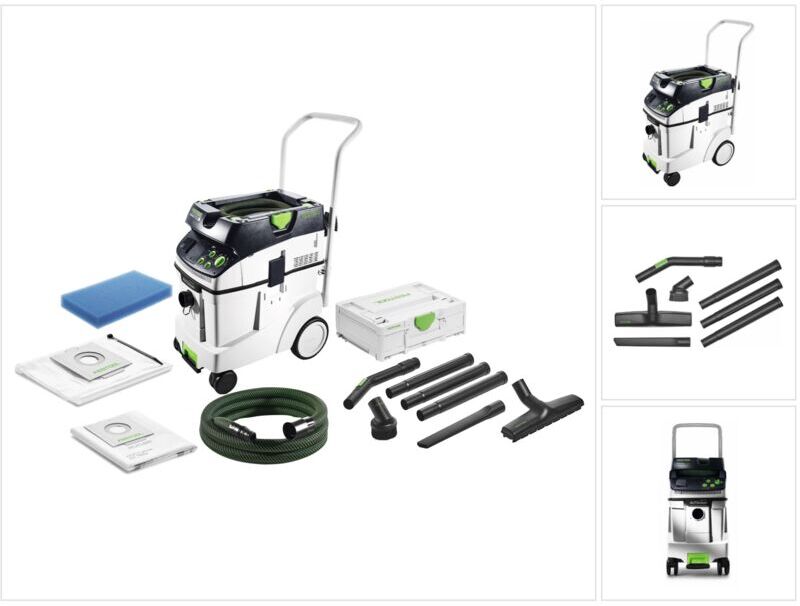 Festool CTM 48 E AC CLEANTEC Aspirateur mobile 48l, poussières de