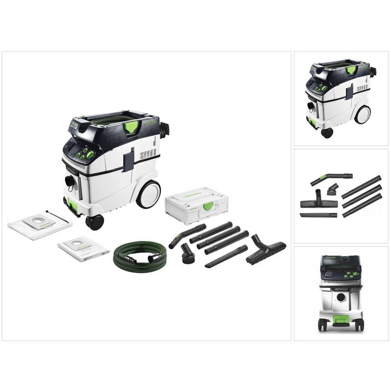 Festool Dépoussiéreur CTM 36 E AC CLEANTEC Aspirateur + Kit de