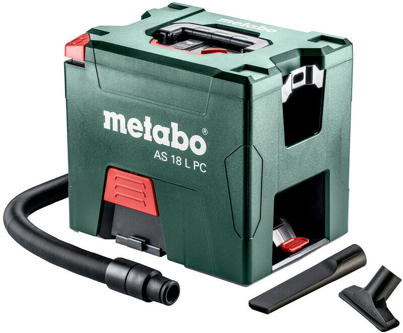 Metabo Aspirateur sans fil AS 18 L PC , 18V Li Ion, carton, avec