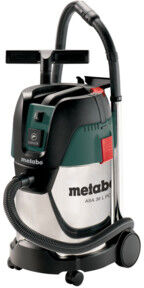 Notice d'utilisation, manuel d'utilisation et mode d'emploi Metabo Aspirateur universel Metabo ASA 30 L PC Inox avec nettoyage manuel du filtre ; boîte en carton   