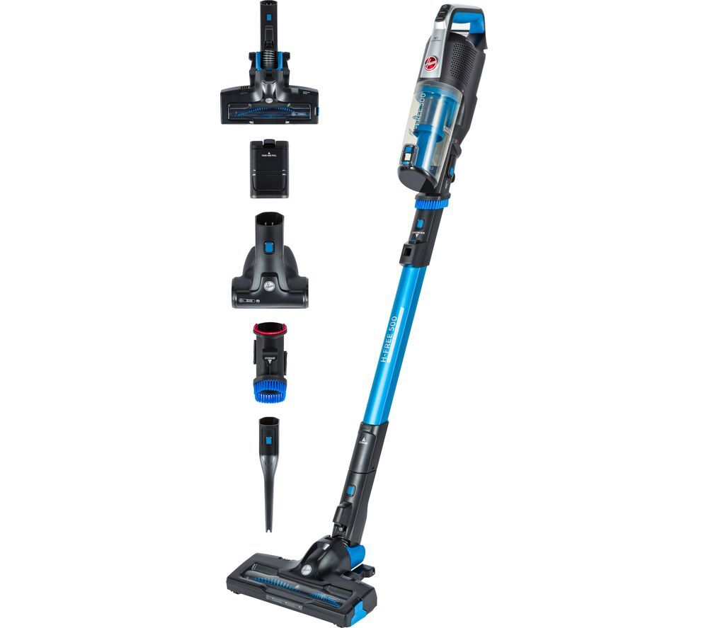Hoover H-FREE 500 Pets HF522UPT Cordless Vacuum Cleaner - Blue, Blue