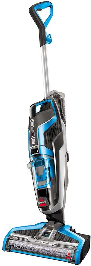 BISSELL CrossWave Upright Wet &amp; Dry Vacuum Cleaner - Titanium &amp; Blue, Titanium