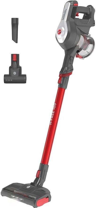 Hoover H-Free 100 Pets HF122RPT Cordless Vacuum Cleaner - Grey &amp; Red, Grey