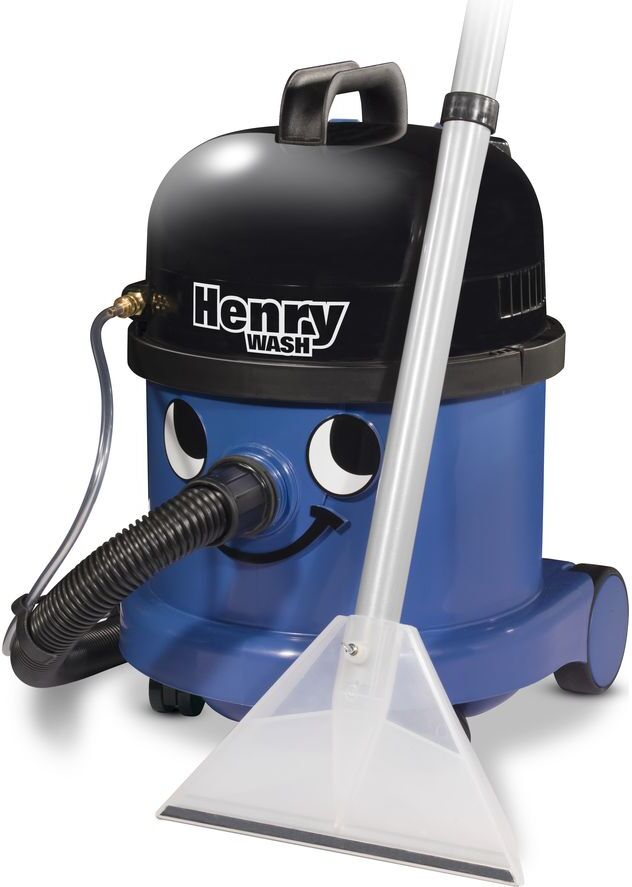 NUMATIC Henry Wash HWV370 Cylinder Carpet Cleaner - Blue, Blue