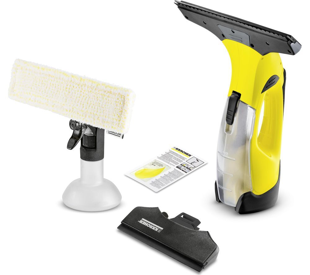 KARCHER WV 5 Plus Window Vacuum Cleaner - Yellow &amp; Black, Yellow