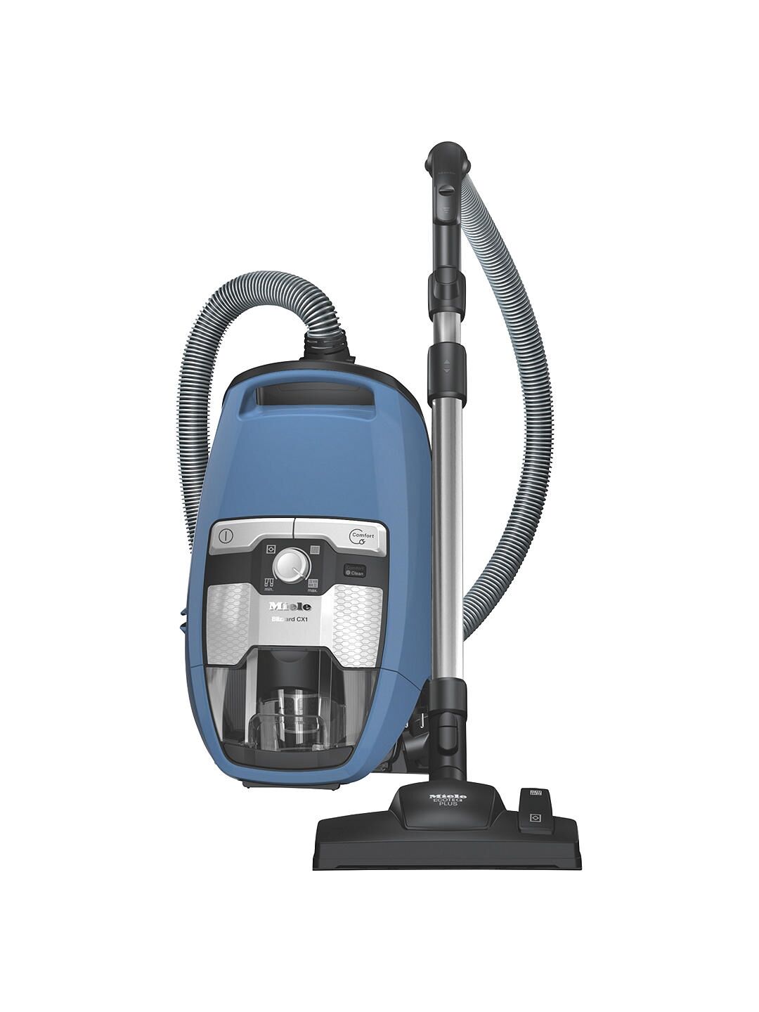 Miele Blizzard CX1 Blue PowerLine - SKRF3 Cylinder Bagless Vacuum Cleaner