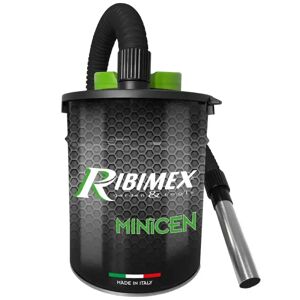 Ribimex Aspiracenere Minicen Soffiatore Per Stufa A Pellet E Caminetto Da 800 Watt 10 Litri