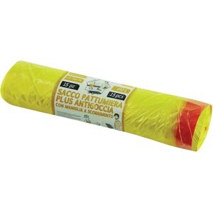 Tecnomat SACCO GIALLO 70x75 cm 15 pz PER EC28/35 HDPE ANTIGOCCIA MANIGLIA A SCORRIMENTO