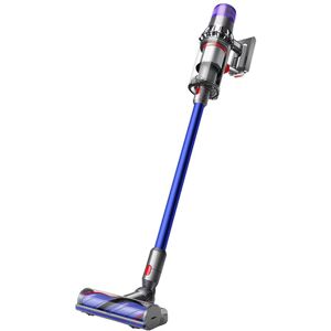 dyson v11 aspirapolvere senza filo blu, metallico, nichel senza sacche