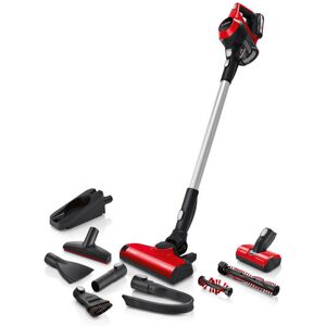 Bosch Serie 6 BBS61PET2 aspirapolvere senza filo Rosso Senza sacchetto