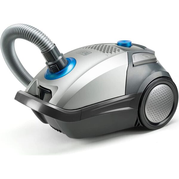 black & decker bxvmb700e aspirapolvere con sacco a traino potenza 800 watt capacità 3.5 litri colore silver - bxvmb700e