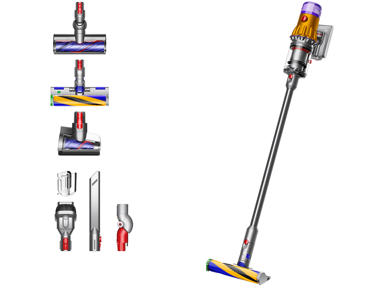 Dyson V12 Detect Slim scopa elettrica senza filo, Senza sacco, 545 W