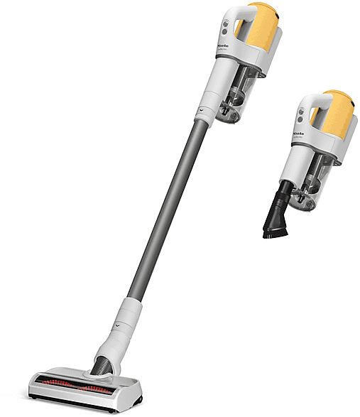 Miele Duoflex HX1 Sunset Yellow scopa elettrica senza filo, Senza sacco, 160 W