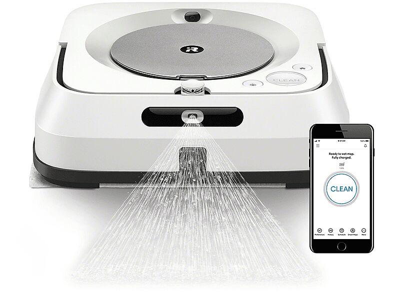 Irobot BRAAVA JET m6 (m6138) aspirapolvere robot, 21 W