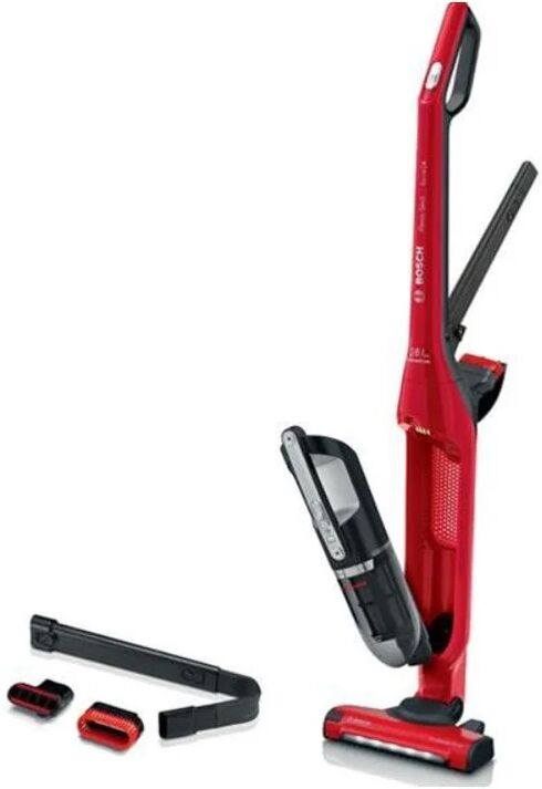 Bosch Aspirapolvere a stick ricaricabile 28v 2in1 rosso - bbh3zoo28