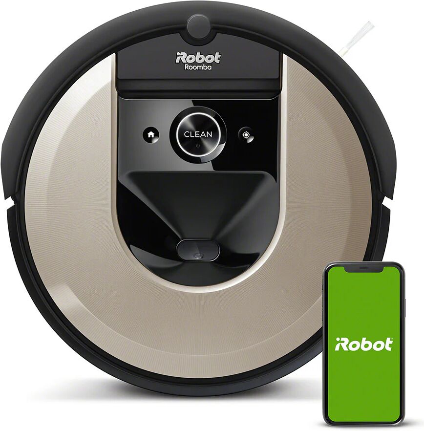 Irobot Roomba i6 aspirapolvere robot 0,4 L Senza sacchetto Beige, Nero