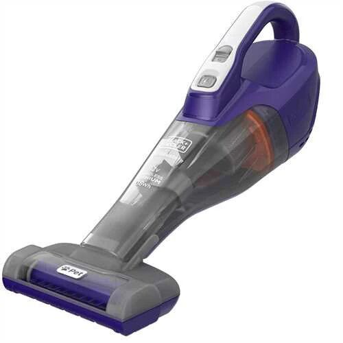 Black & Decker DVB315JP aspirapolvere senza filo Viola Senza sacchetto