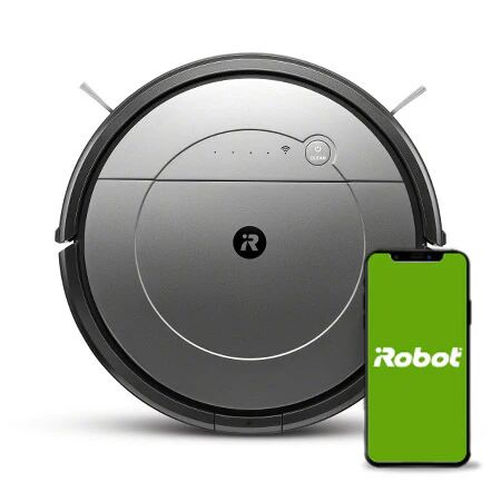 Irobot Roomba Combo aspirapolvere robot 0,45 L Sacchetto per la polvere Nero, Grigio