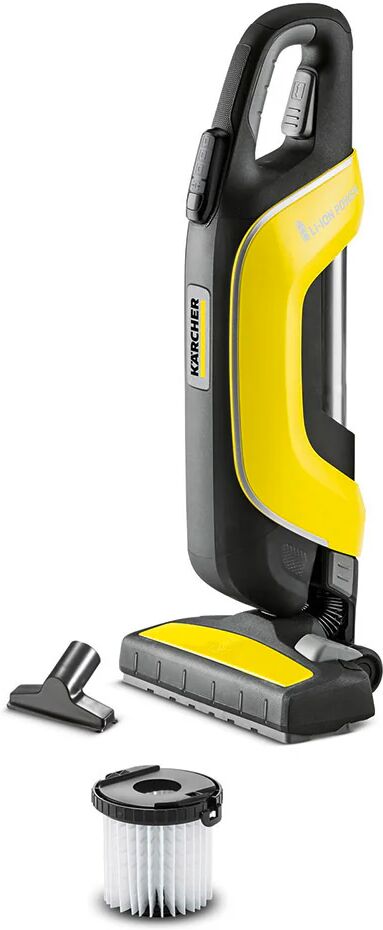 Kärcher VC 5 Cordless aspirapolvere senza filo Nero, Giallo Senza sacchetto