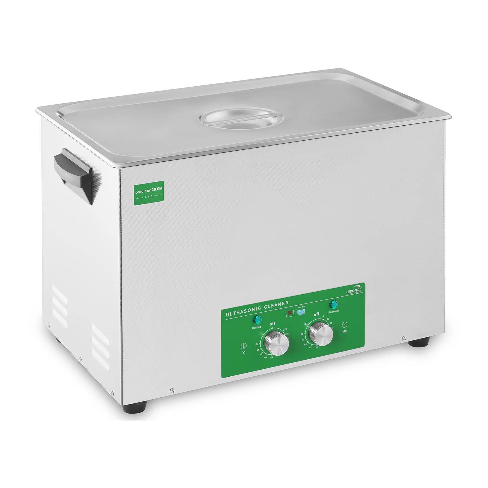 ulsonix Lavatrice a ultrasuoni - 28 Liter - 480 W - Basic Eco PROCLEAN 28.0M ECO