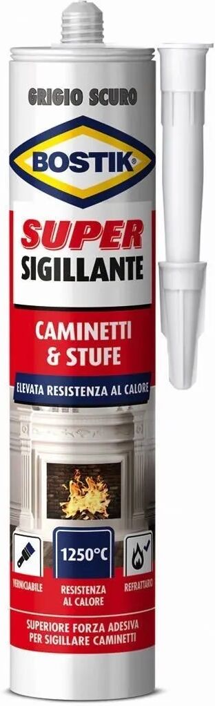 BOSTIK Supersigillante  Caminetti E Stufe 530 G Resiste Fino A 1000°