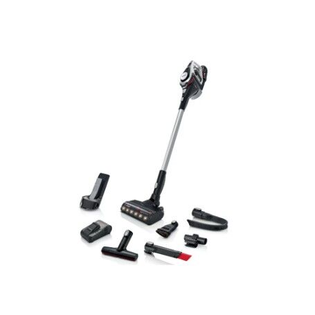 Bosch Serie 8 BSS82SIL1 scopa elettrica Senza sacchetto Nero, Argento (BSS82SIL1)