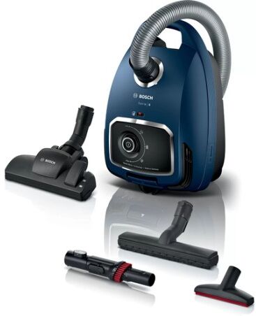 Bosch Serie 6 BGL6XSIL3 aspirapolvere a traino 4 L A cilindro Secco Sacchetto per la polvere (BGL6XSIL3)