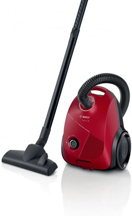 Bosch Serie 2 BGBS2RD1 aspirapolvere a traino 3,5 L A cilindro Secco 600 W Sacchetto per la polvere