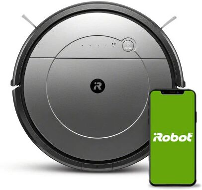 Irobot Roomba Combo aspirapolvere robot 0,45 L Sacchetto per la polvere Nero, Grigio