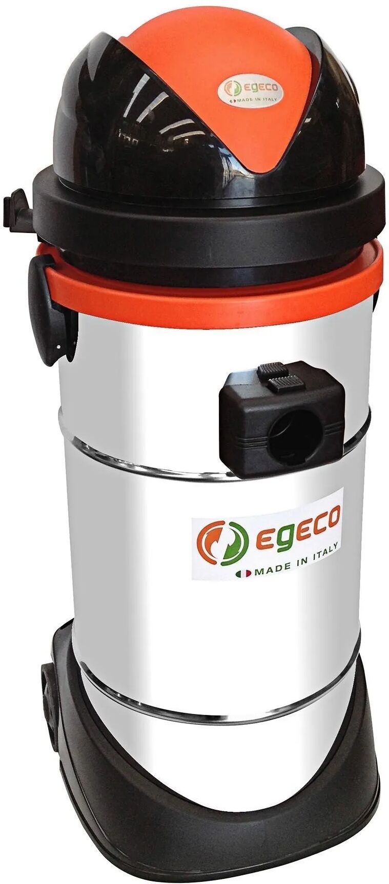 Egeco BIDONE ASPIRATUTTO 50 l  1400 W ELWI110E50BRI ARIA 258 m3/h CON PRESA ELETTROUTENSILE