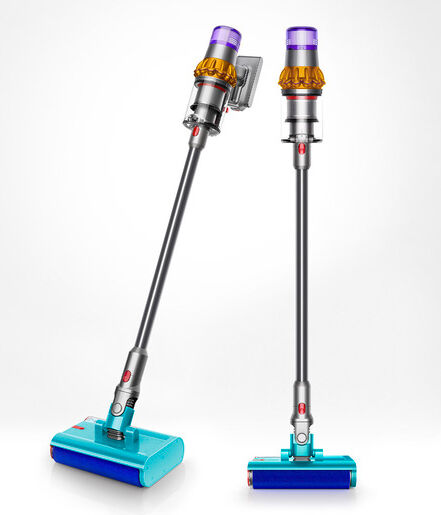 Dyson V15s Detect Submarine aspirapolvere senza filo Nichel, Giallo Se