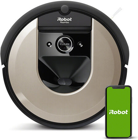 Irobot Roomba i6 aspirapolvere robot 0,4 L Senza sacchetto Beige, Nero