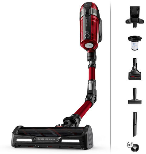 Rowenta X-Force Flex 12.60 RH98A9 aspirapolvere senza filo Rosso, Grig