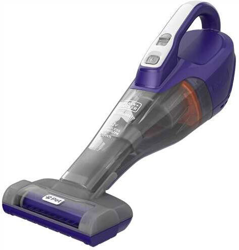 Black & Decker DVB315JP aspirapolvere senza filo Viola Senza sacchetto