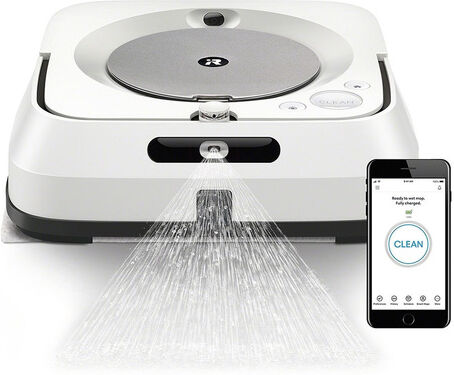 Irobot Braava Jet m6 aspirapolvere robot Combi Bianco