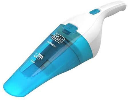 Black & Decker WDC115WA aspirapolvere senza filo Blu, Bianco Senza sac