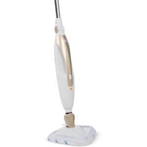 LIVINGTON Prime Steam Mop, Stoomreiniger Én Handstomer Stomer Met Diverse Opzetstukken, reinigt je vloer, tapijt, raam, badkamer, gestoffeerde meubels, autovelgen, barbecue