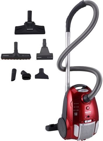 Hoover stofzuiger TeliosPlus TE70_TE75, met stofzak, energieklasse: A  - 96.99 - rood