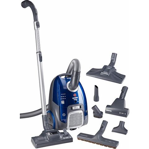 Hoover stofzuiger Telios Extra TX50PET, 550 W, met stofzak  - 135.19 - blauw