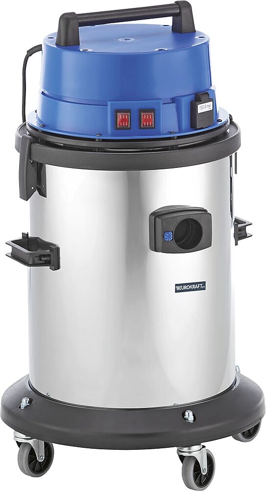 EUROKRAFTpro Professionele werkplaats stof-/waterzuiger, werkplaatszuiger, 2400 watt EUROKRAFTpro