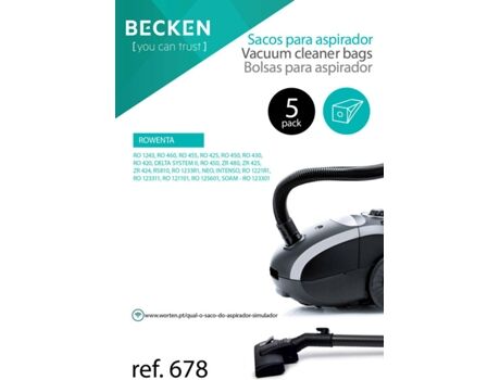 Becken Sacos de Aspirador REFª678 (5 unidades)