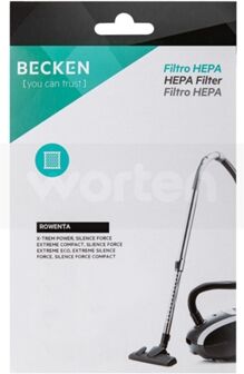 Becken Filtro Aspirador HEPA - REFª 5219 (Compatibilidade: Rowenta)